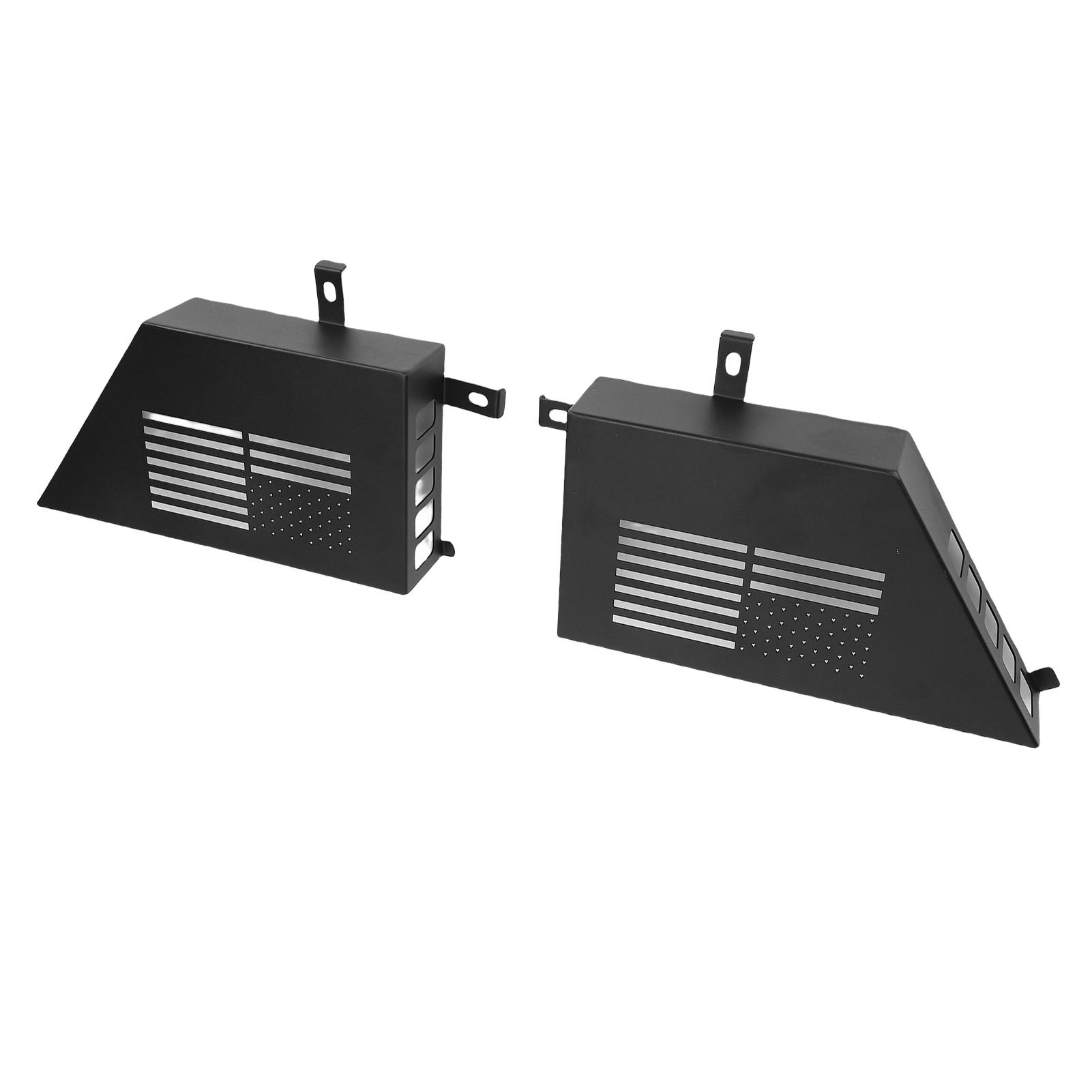 Boîte de rangement métallique pour porte avant pour JK 2007-2018, Insert latéral métallique de haute qualité compatible avec JK 2007-2018