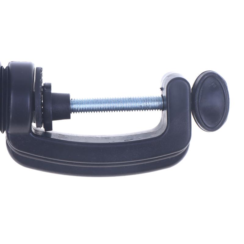 1 Pcs Mini Wig Head Stand Table Clamp Training Mannequin Wig Head Holder Adjustable Plastic Material Hair Accessory Tools