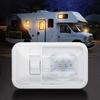Three Way Switch LED Ceiling Light Camper Trailer 12V 800LM Single Dome Light with Lens Interior Lighting Light Fixtures