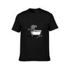 Nilpferd in der Badewanne T-Shirt UV-Schutz Outdoor T-Shirt