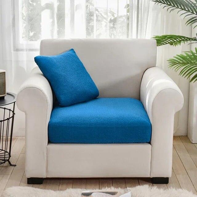 Spesso Elastan Impermeabile Protezione Mobili Copricuscino Divano Angolo Divano Seduta Copridivano Elastico Colore Unico Copridivano Stanza