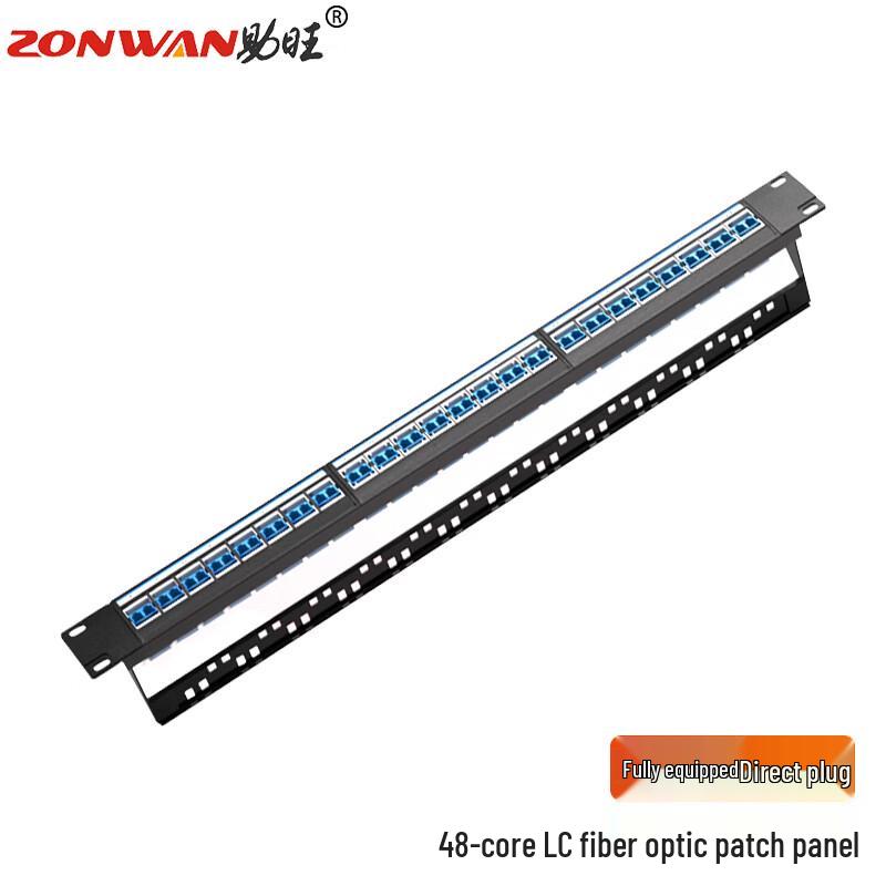 ZONWAN Rack-Mounted Network Patch Panel