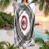Asciugamano da Spiaggia AC Milan Morbido Microfibra Asciugamano Estivo Asciugatura Rapida Assorbente per Spiaggia Piscina Viaggio