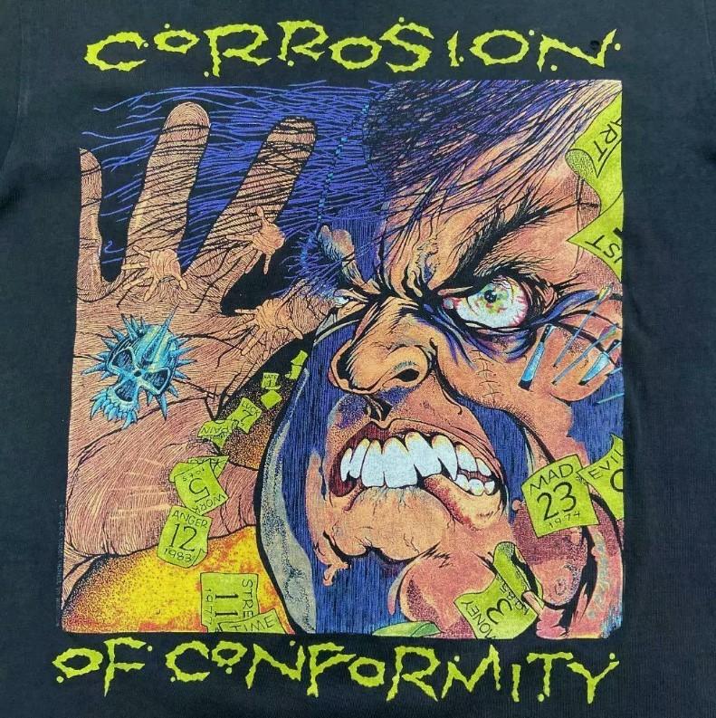 90S Corrosion Of Conformity Scary T-Shirt Black Unisex Unisex T-Shirt XXL