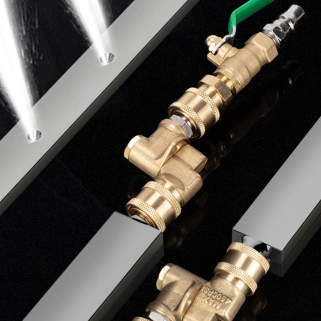 Water Tank Cleaning Rod Heavy-Duty with Spray Bar Long-Lasting