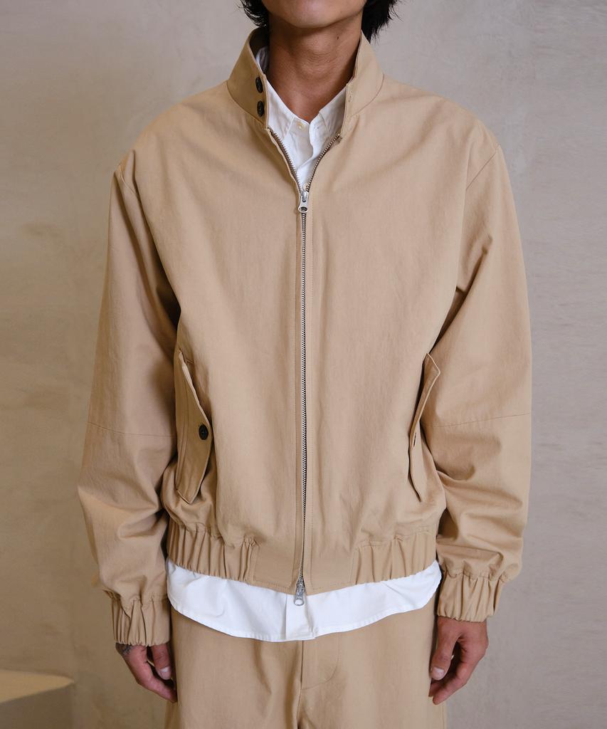 Divein Loosed Harrington Jacket (Beige)