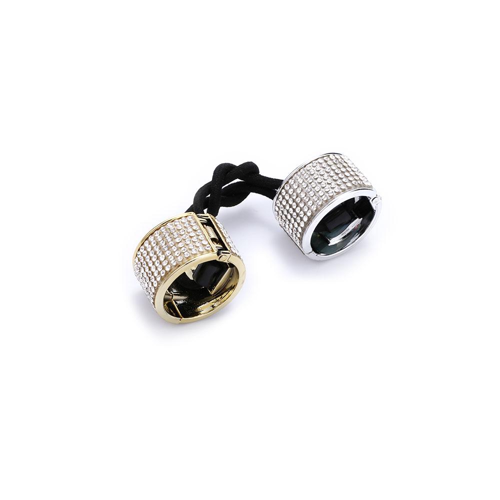 Holders High Elasticity Pearl Ponytail Holder Crystal Gum Hairband Buckle Cuffs Hair Ring Headwear