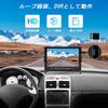 Auometo Truck Dashcam with 1080P Split Recording DVR IP68 Night Vision Set for 9-inch Resolution, 4-Screen On-Dash Monitor, Function, Wide-Angle Lens,