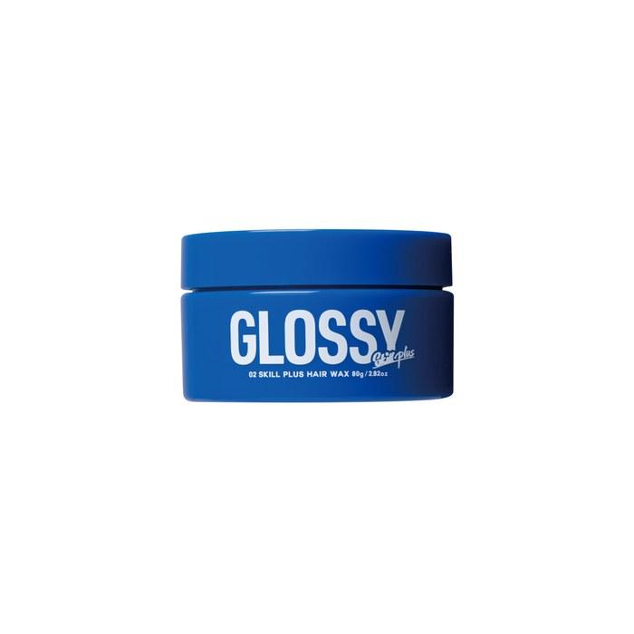 Skill Plus Glossy 80g Hair Wax - Men s, Korean Style Hair, Center Part