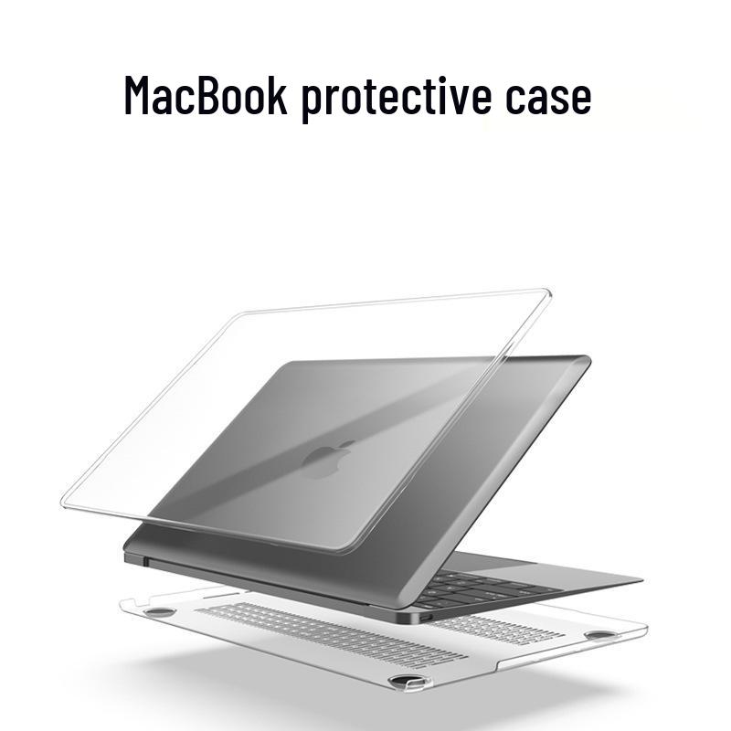 MacBook Pro Transparent Protective Case, Crystal Shell for Apple Laptop