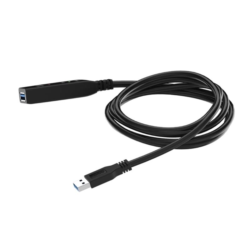 USB3.0 Extension Cord with Signal Boosters Active Repeater USB Male to Female Extender Wire for Wireless Netwrok Adapter