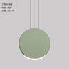 Scandinavian modern pendant lights minimalist living room dining room pendant lamp bar creative Crescent light Lighting Fixtures