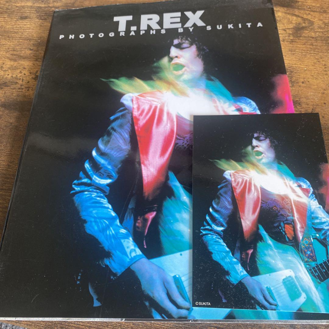 

[USED] T.REX photo book Masayoshi Sukita with bonus postcard