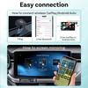 OTTOCAST Express MINI AIR 3 in 1 Cube Adapter 4.0  Wireless CarPlay Android Auto for iOS Screen Mirroring Car Accessories 2026
