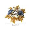 Candle Ring Wreath Rustic Holder for Festival Dining Room Home