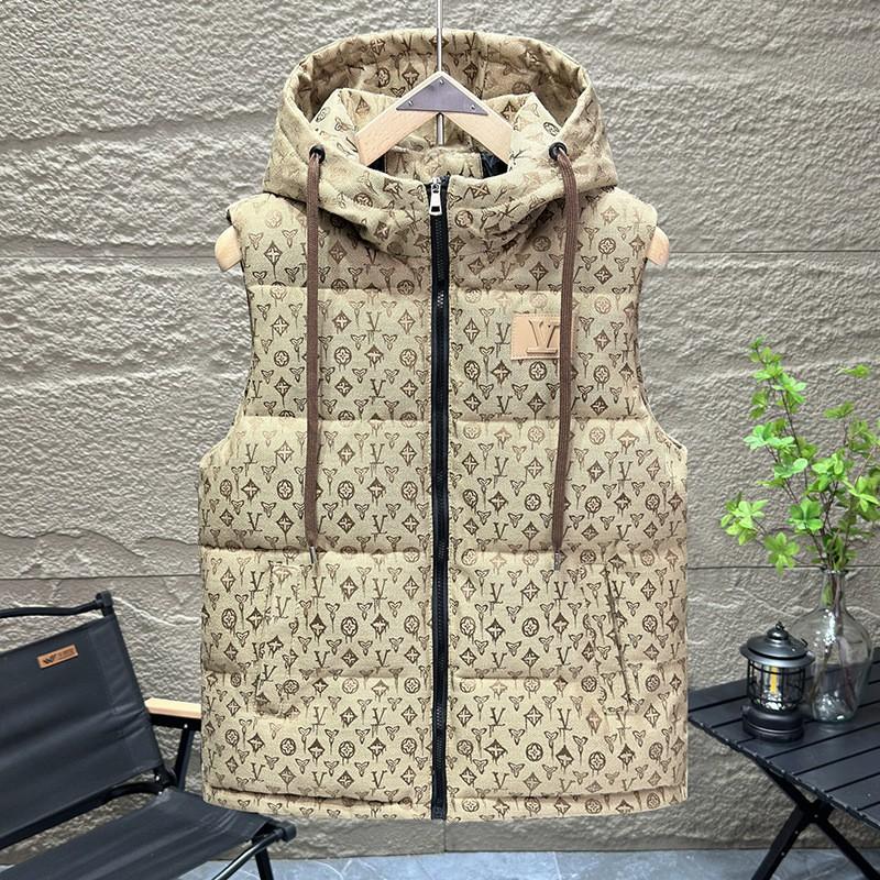 Mens Thick Camo Puffer Vest Plus Size Winter Casual Sleeveless Jacket Young Adults