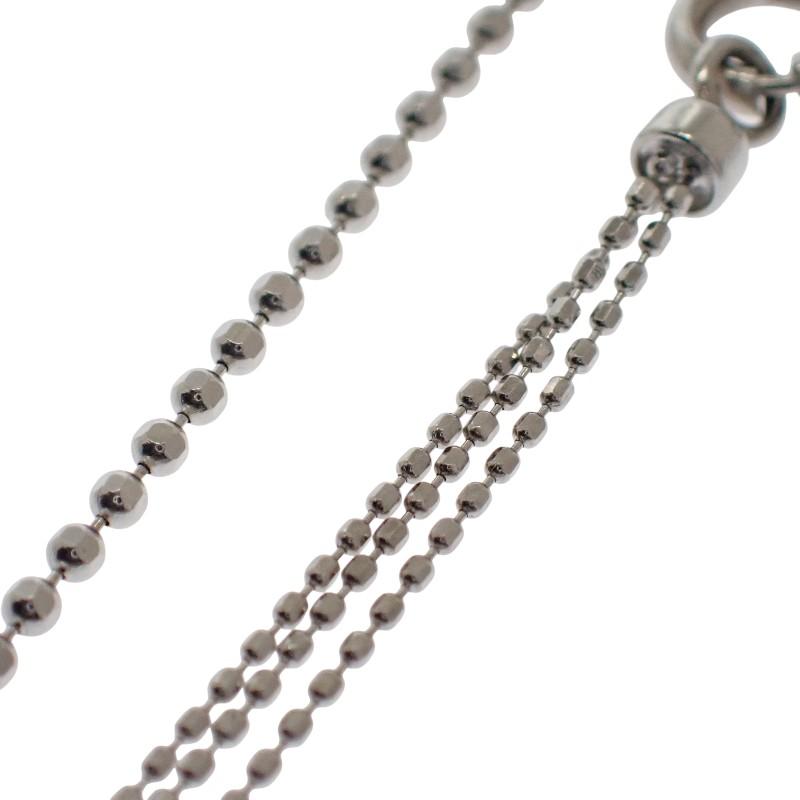 no brand  Necklace K18 white gold Women
