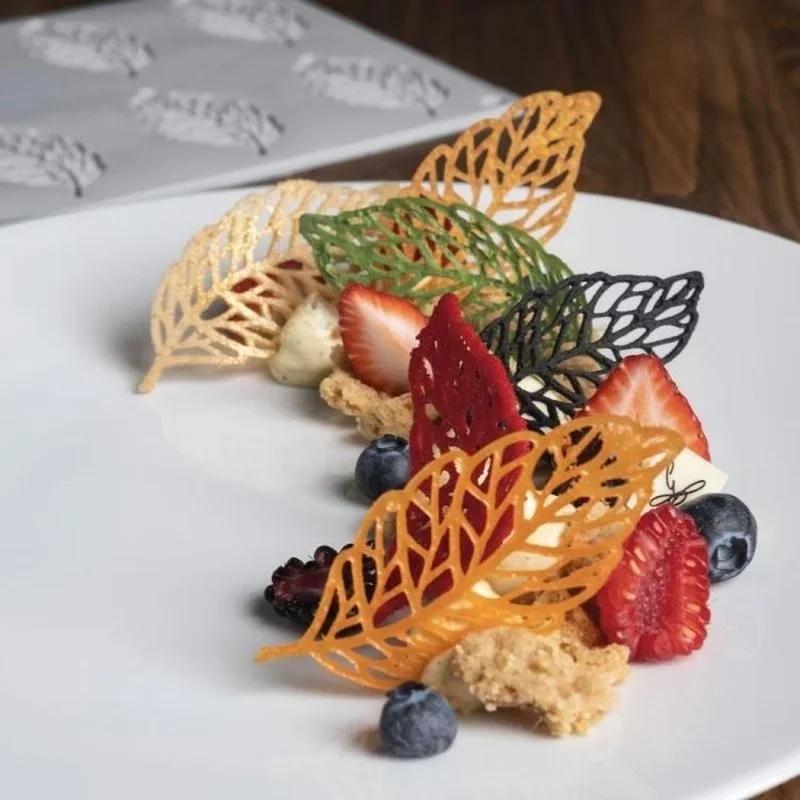 Multi-linked Coral Branch Leaf Sugar Cube Lace Mat Diy Chocolate Creative Decoration Baking Mold Cake Silicone Mold