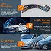 4 Channel Dash Cam 360° View 1080P 64GB Driving Recorder Loop Recording, 24H Parking Mode Full View Car Dashcam System
