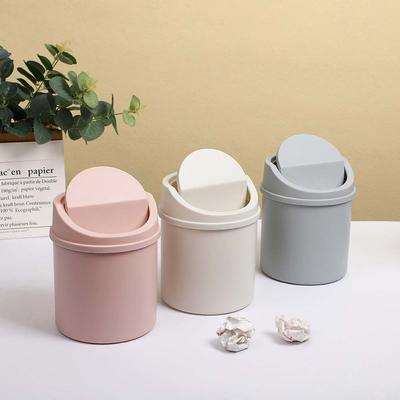 Cleaning Bathroom Office Supplies Cleaning Tools Waste Bin Desktop Dustbin Trash Can Storage Basket