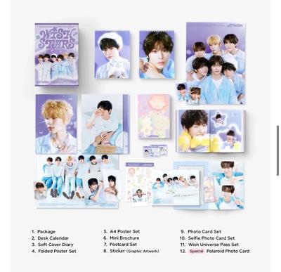 NCT Wish 2025 Season Greeting Signature Used