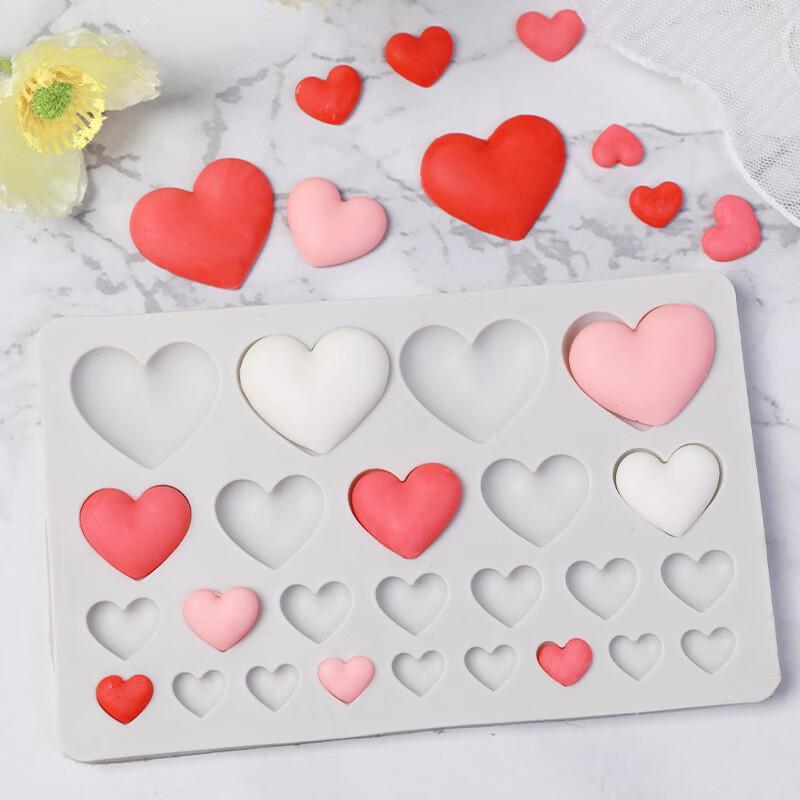 DIY Heart Silicone Baking Mold