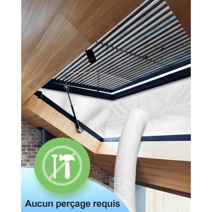 300 Cm Window Seal Kit for Mobile Air Conditioners - Universal White Sealing