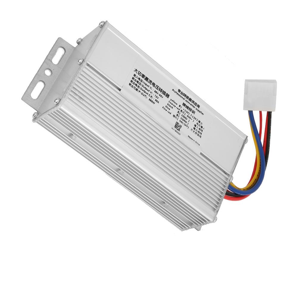 3696V To 12V 30A 360W DC Converter Adapter Voltage Transformer