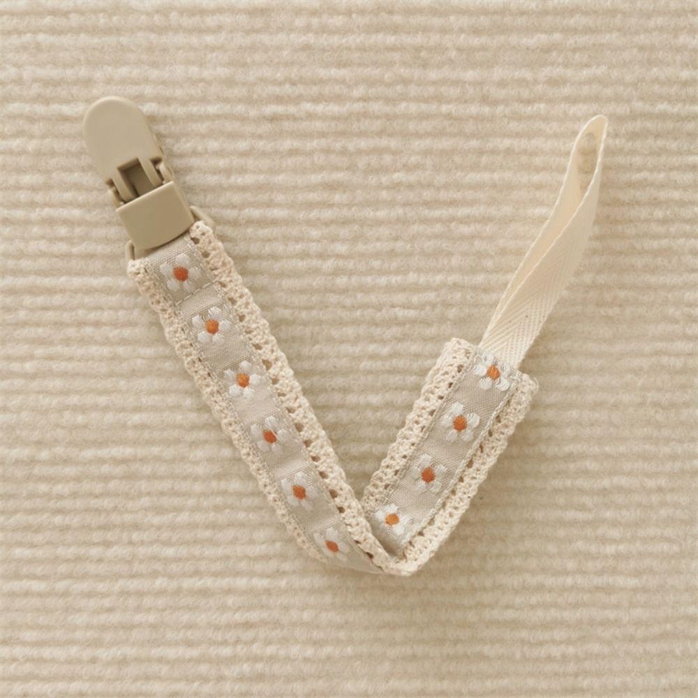 Adjustable Baby Cloth Pacifier Chain Ethnic Style Nipple Holder Clips Soother Holder  Children