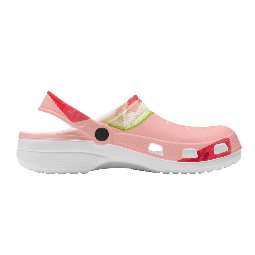 Graphic Printed EVA Clogs Women Men Flexible Lightweight Slip On Summer Sandals Casual Shoes Soft Footwear Easy Daily Wear
