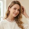 European and American Accessories Internet Celebrity Niche Multi-layer Pearl Necklace Fashion Temperament Beaded Choker Item