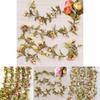 Lush 42 Flowers Artificial Silk Rose Fake Flower Garland Vine Perfect For Home Decor