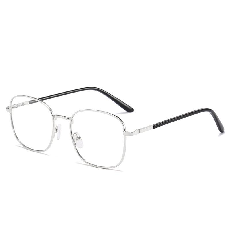 Classic Blue Light Pochromic Women Glasses Frame Fashion Metal Hinge Eyewear Optical Prescription Eyeglasses Frames