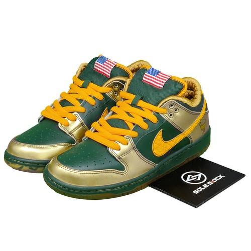 

Nike SB Dunk Pro Low Doernbecher 2018 BV8740-377 EU 36 золотой