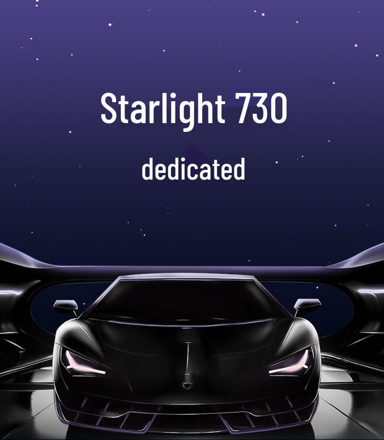 Umweltfreundliche wasserdichte und staubdichte Fußmatten für Starlight 730 - Doppellagiges Auto-Innenzubehör