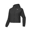 SS25 Fashion Simple Comfortable Soft Hooded Breathable UV Protection Cooling Sunscreen Women Outerwear Carbon-Black P225W004-0018