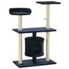 VidaXL Arbre à chat avec griffoirs en sisal 95 cm Bleu foncé 170516