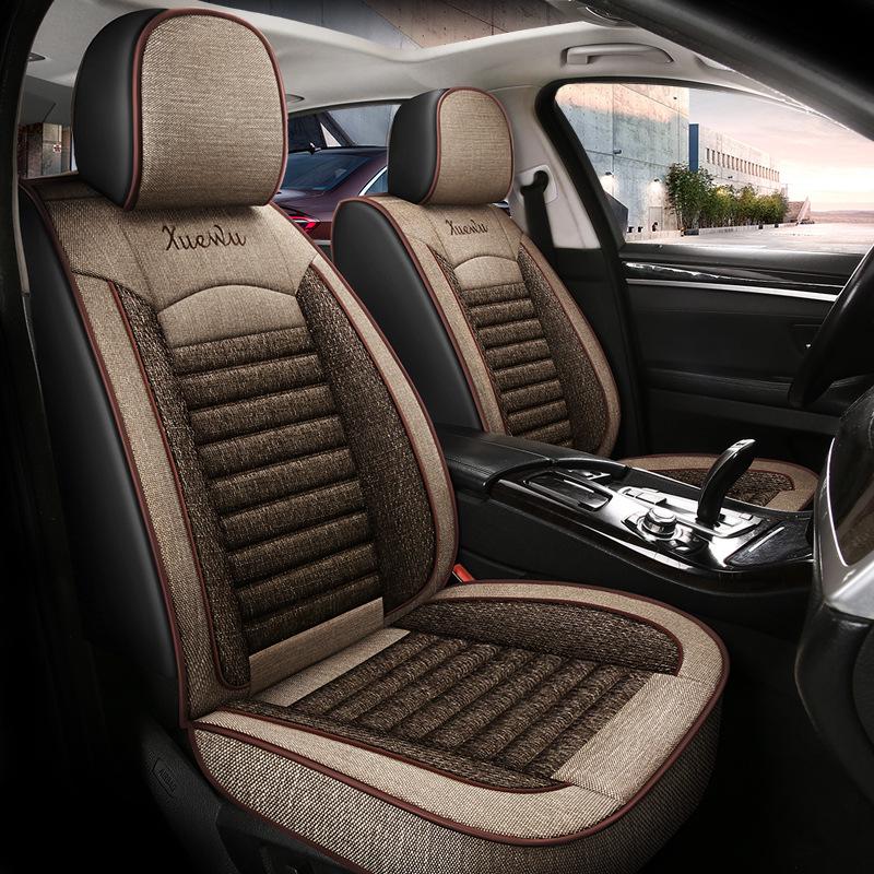 Universal Full Coverage Car Seat Covers: All-Season, Anti-Linen, Complete Set for Interiors