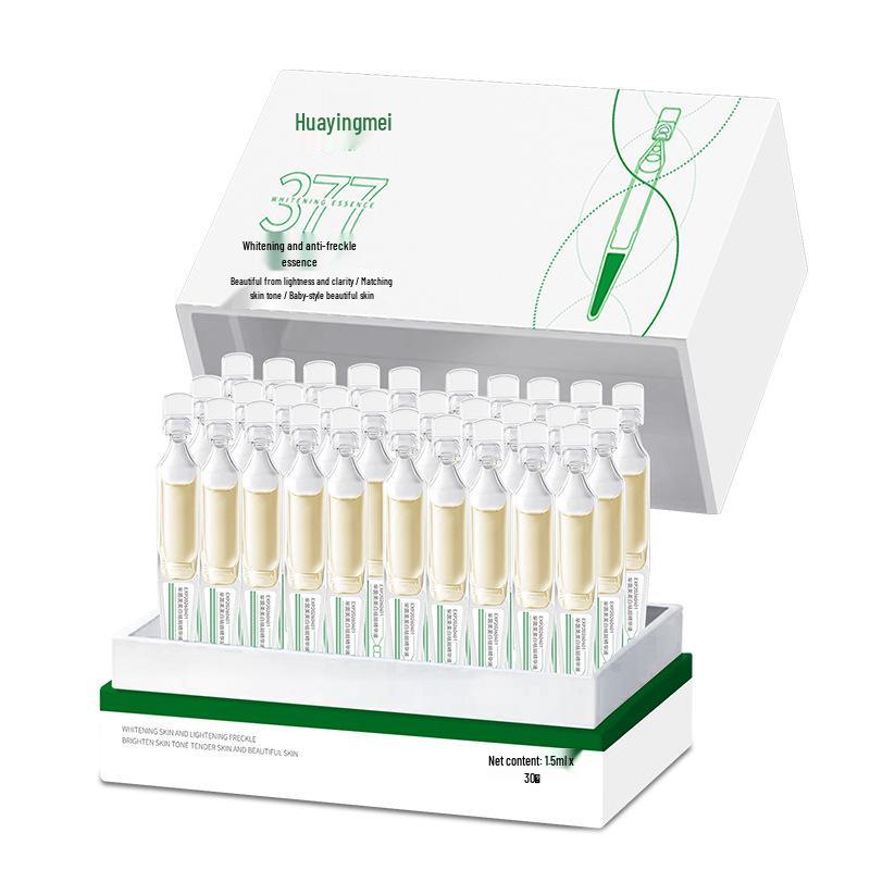 377 Brightening Skincare Set: Face Cream & Toner for Whitening Treatment and Spot Removal