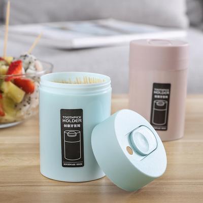 Portastuzzicadenti Plastica Creativo Portatile Comodo Vita Casa Soggiorno Scatola Portaoggetti