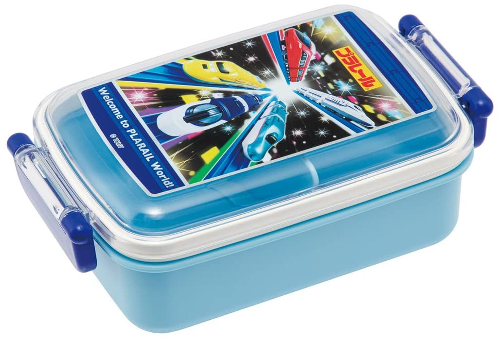 Skater Bento Plarail for Made in Box, 450ml, 23, Antibacterial, Children, Japan, RBF3ANAG-A