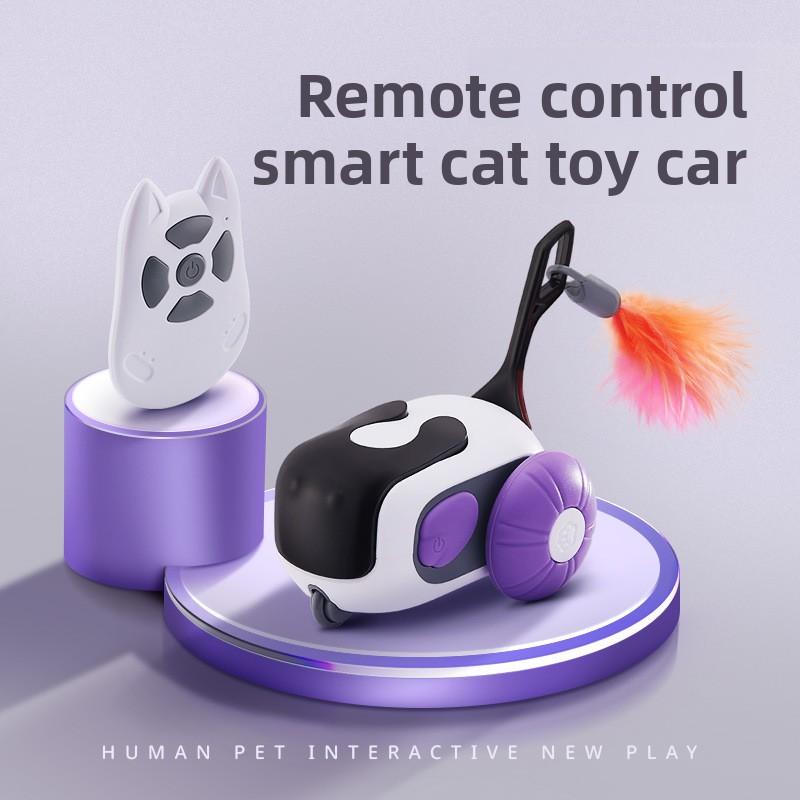 Intelligent Cat Teaser Remote Control Car Electric Kitten Toys Pet Supplies