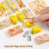 Capybara Cartoon Mini Stapler Set - Creative Stationery for Students and Small Gifts