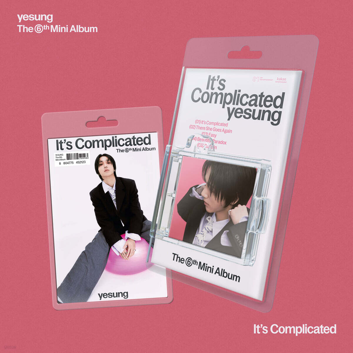 

YESUNG - 6th Mini Album: It’s Complicated [SMini Ver.] (Smart Album)