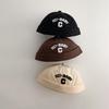 Letter Embroidered Baby Docker Caps Spring Summer Cotton Solid Color Beanie Cap Toddler Boy Retro Brimless Hats