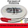 Heavy-Duty 10-Ton Tow Rope with Double Hooks, 5m for Off-Road Vehicle Rescue