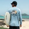 Peullaenisseopeu Men'S Loose Fit Rash Guard Ps040Bumt