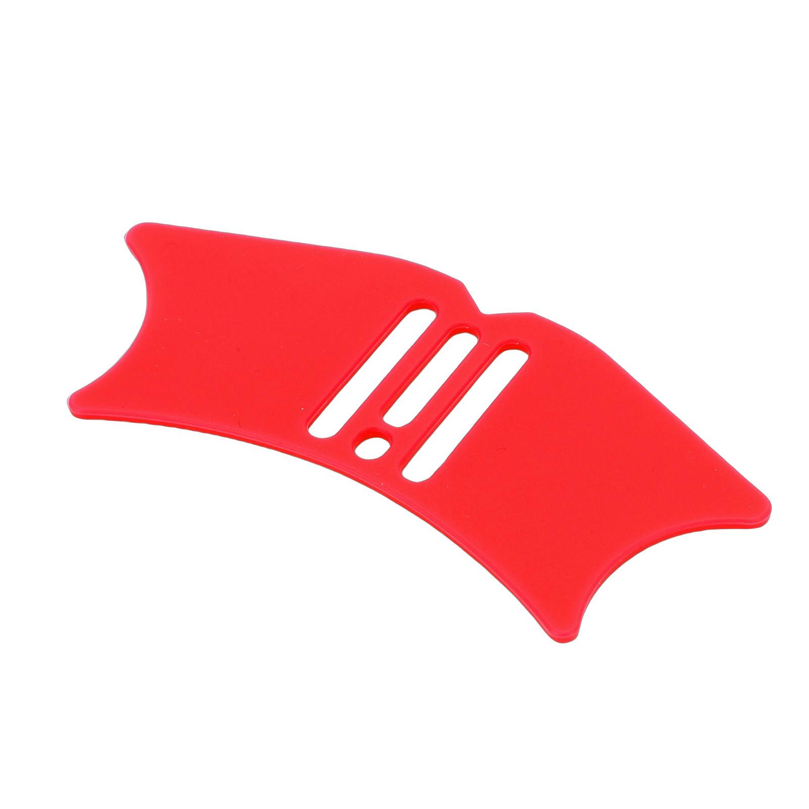 Silicone Nose   Stencil Shadow Tool Reusable Nose Shadow Highlighter Template Tool for Beginners Red