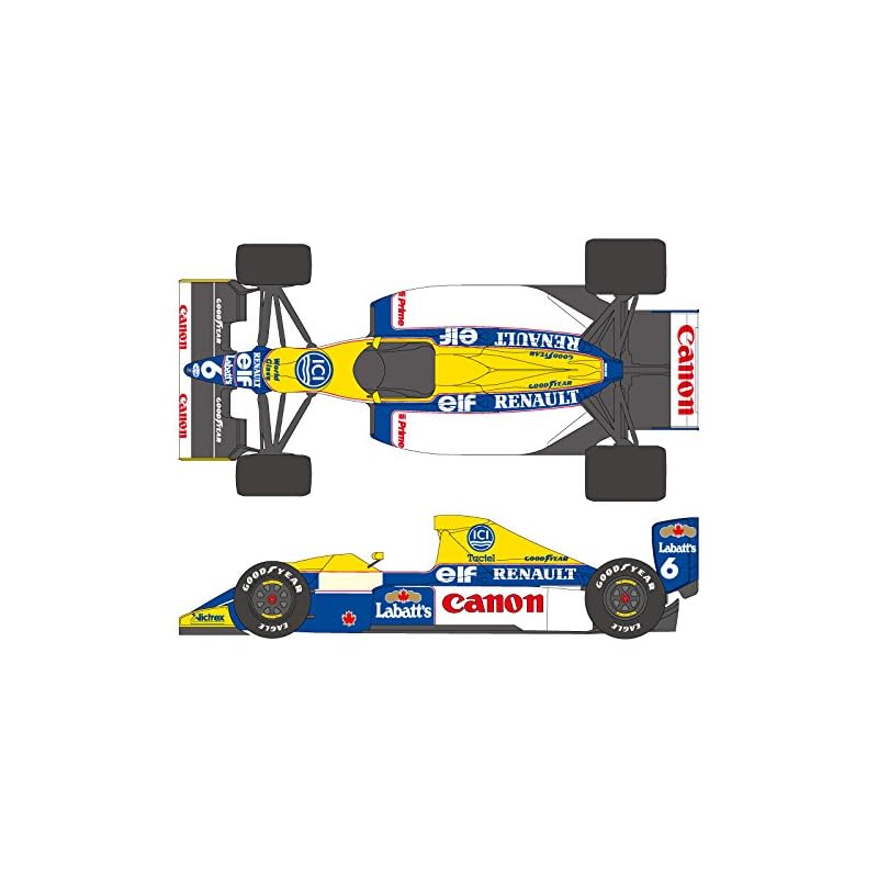 

SHUNKO MODELS 1/20 FW13B decal set Compatible with Tamiya shunko model SHK-D287