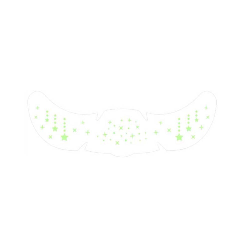 Sparkle Face Temporary Tattoo Star Heart Face Tattoo Sticker Luminous Freckle Tattoo Make Up